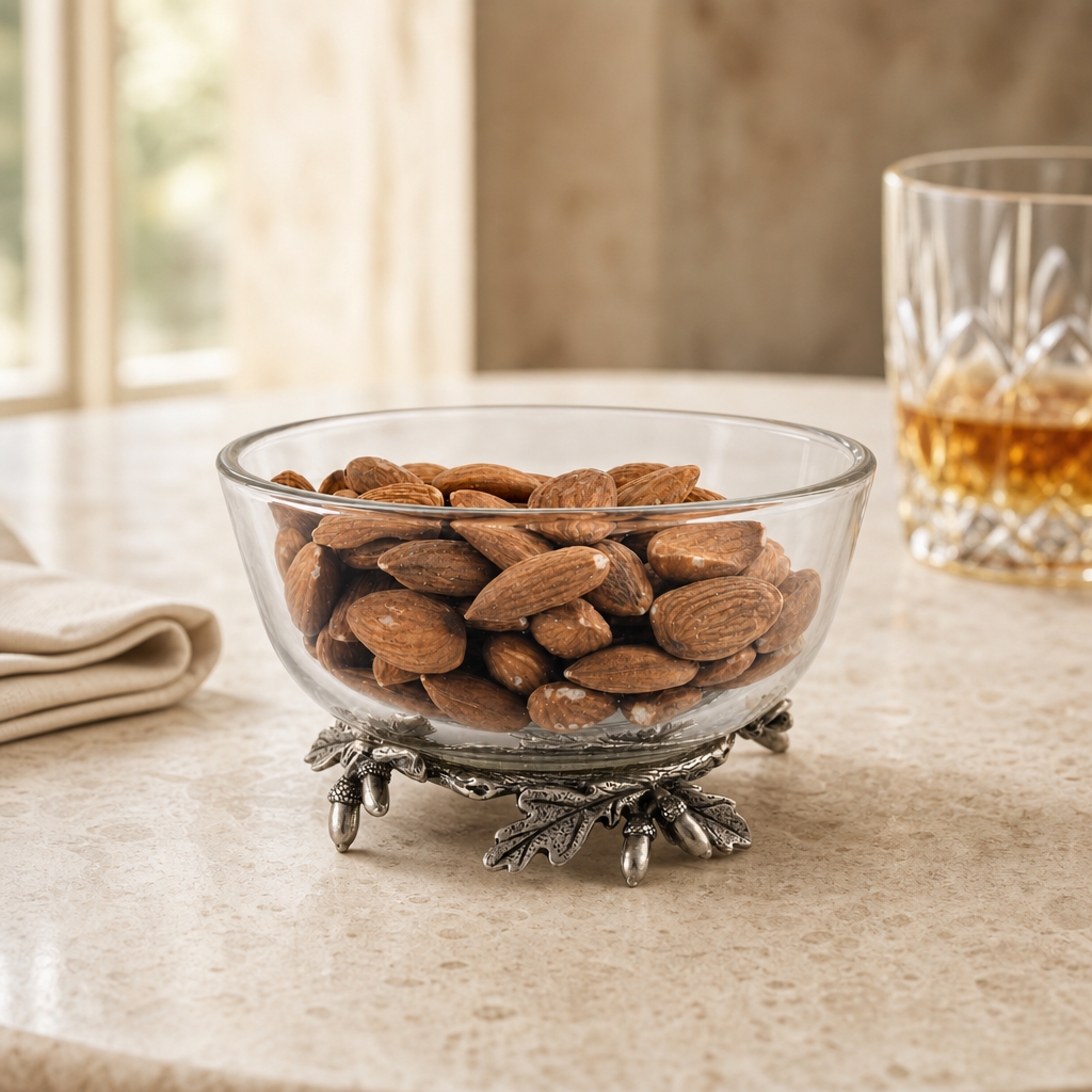 Acorn &amp; Oak Leaf Dip Bowl 2