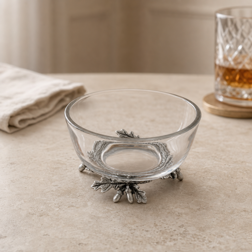 Acorn &amp; Oak Leaf Dip Bowl 3