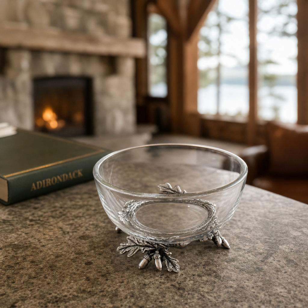 Acorn & Oak Leaf Dip Bowl 3