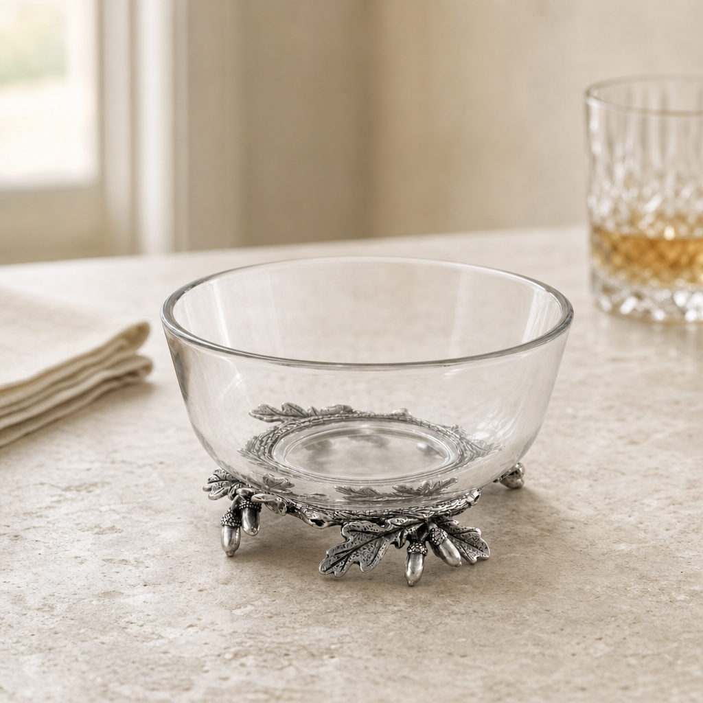 Acorn &amp; Oak Leaf Dip Bowl 5