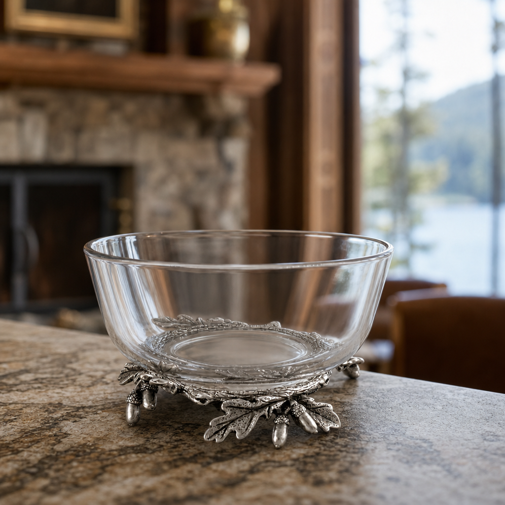 Acorn & Oak Leaf Dip Bowl 5