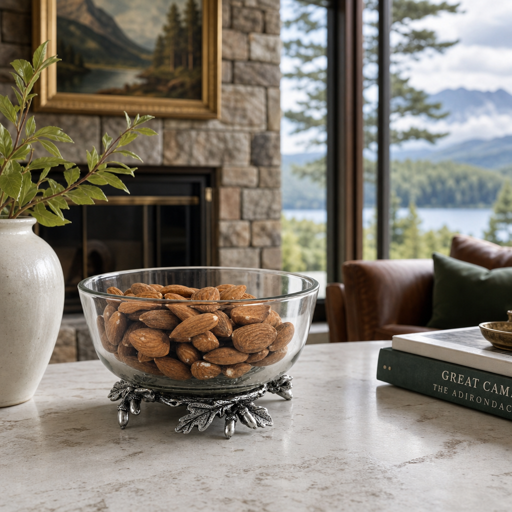 Acorn & Oak Leaf Dip Bowl 6