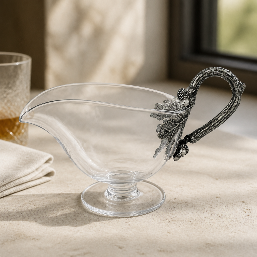 Acorn Forest Gravy Boat 2
