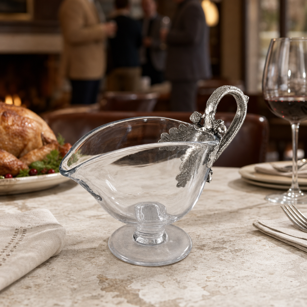 Acorn Forest Gravy Boat 7