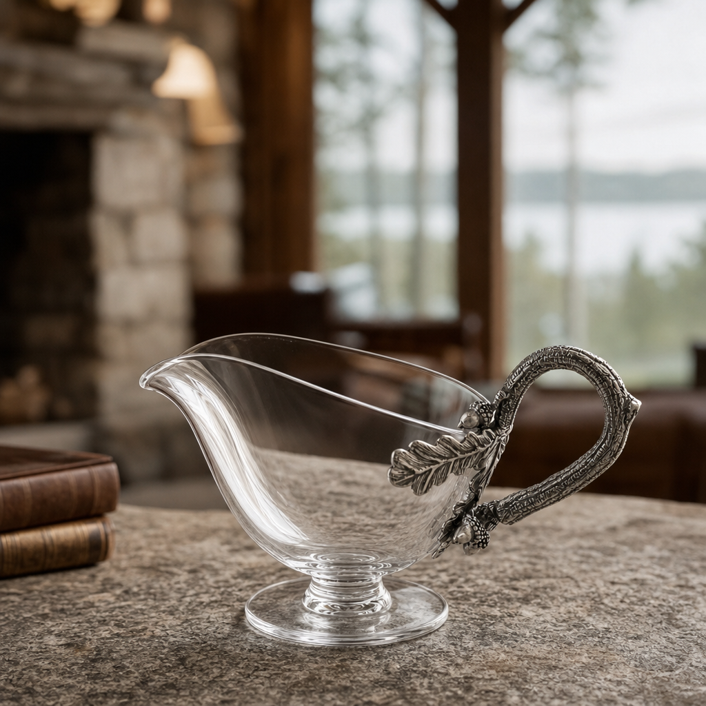 Acorn Forest Gravy Boat 3
