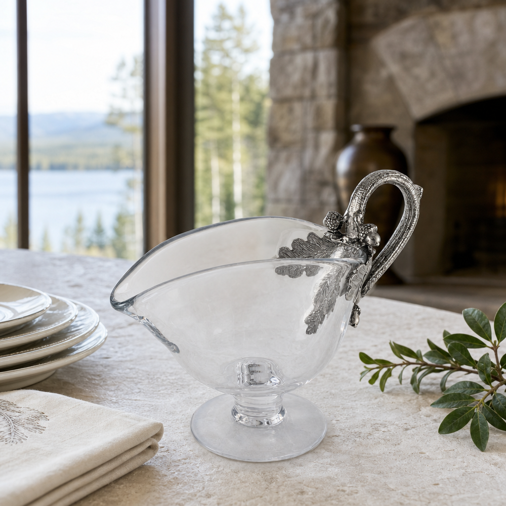 Acorn Forest Gravy Boat 7