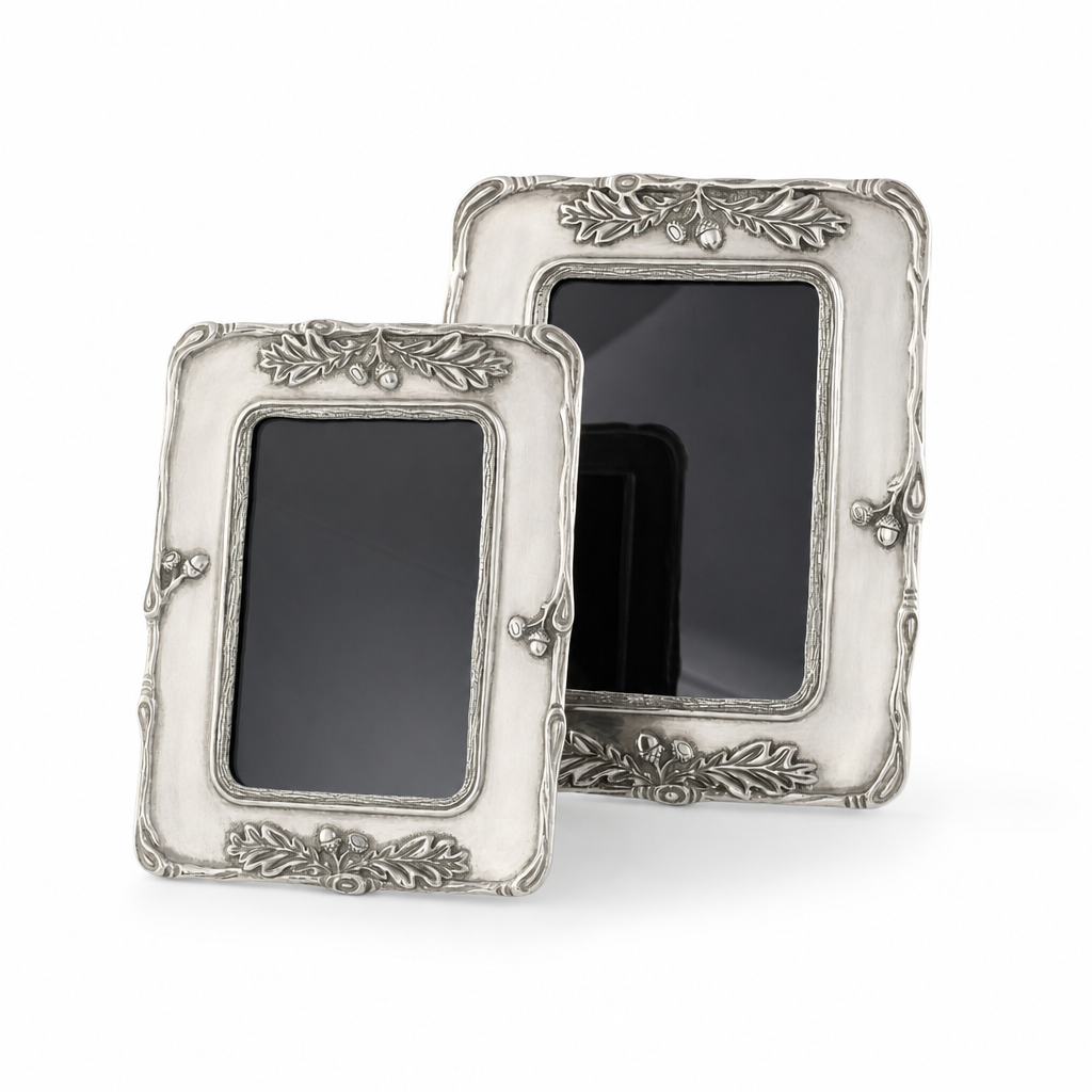 Woodland Acorn Pewter Photo Frame 5x7