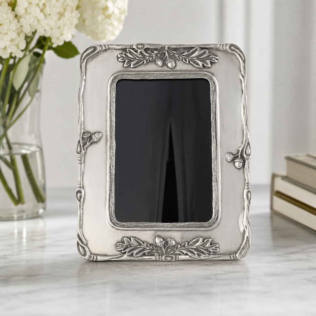 Woodland Acorn Pewter Photo Frame 5x7 10