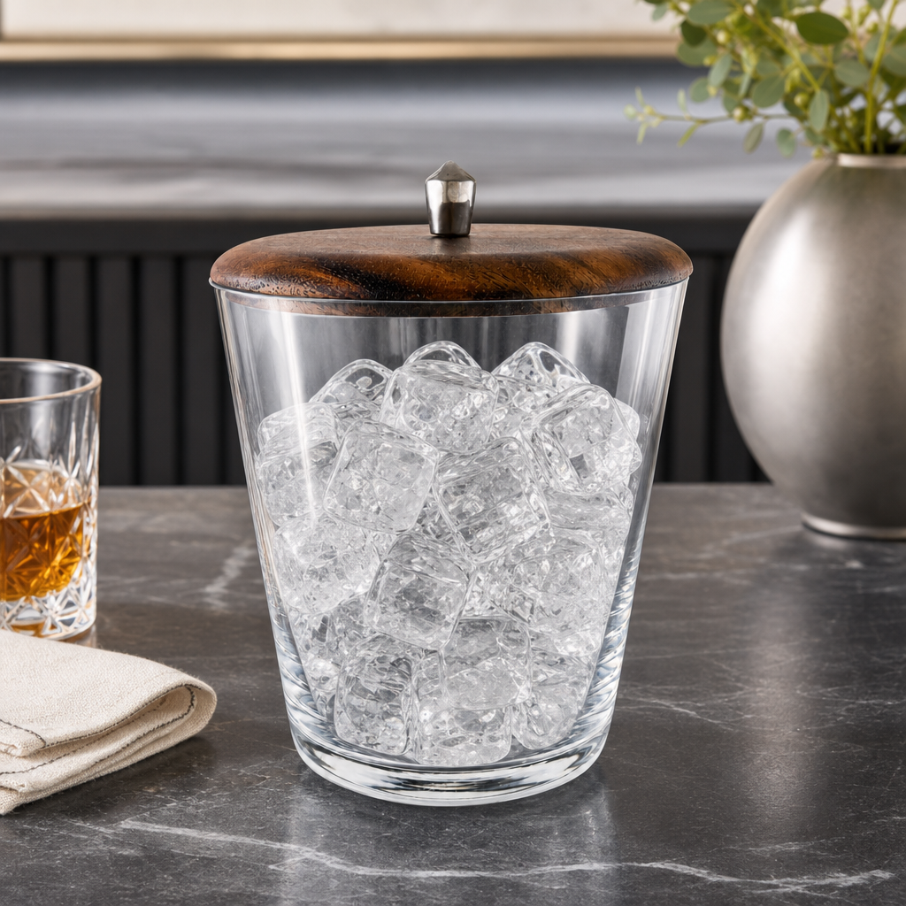 Tribeca Glass Ice Bucket 1