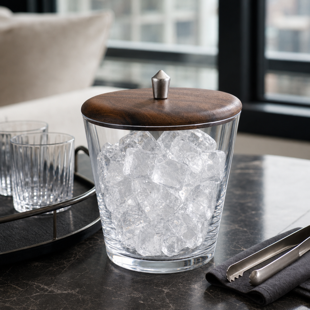Tribeca Glass Ice Bucket 8