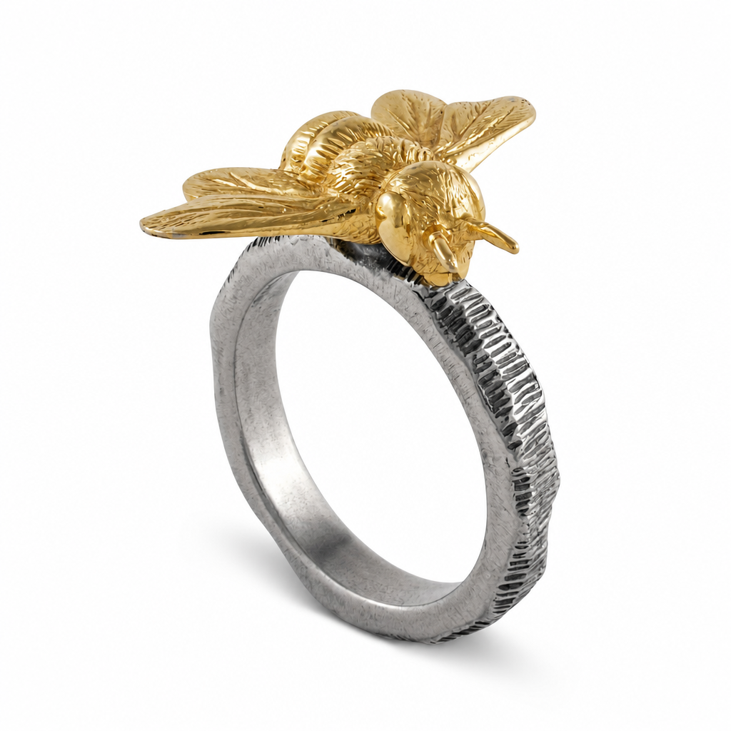 Gold Bee Napkin Ring 10