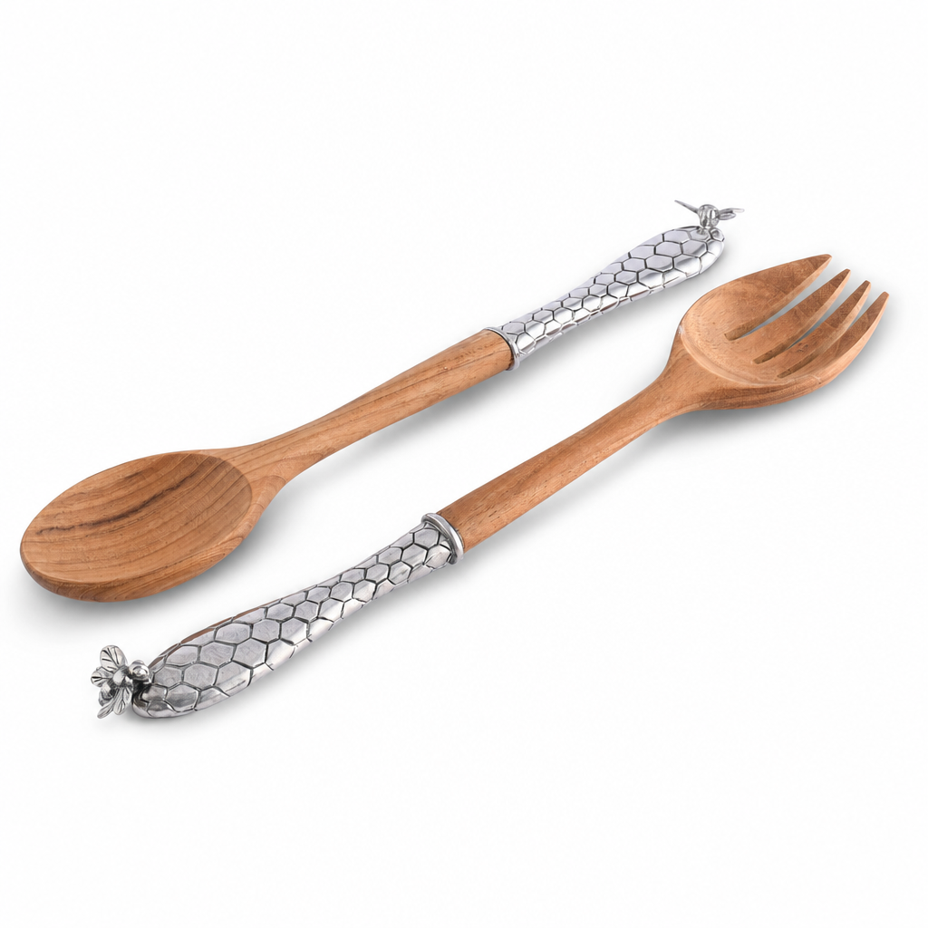Little Bees Salad Server Set 1