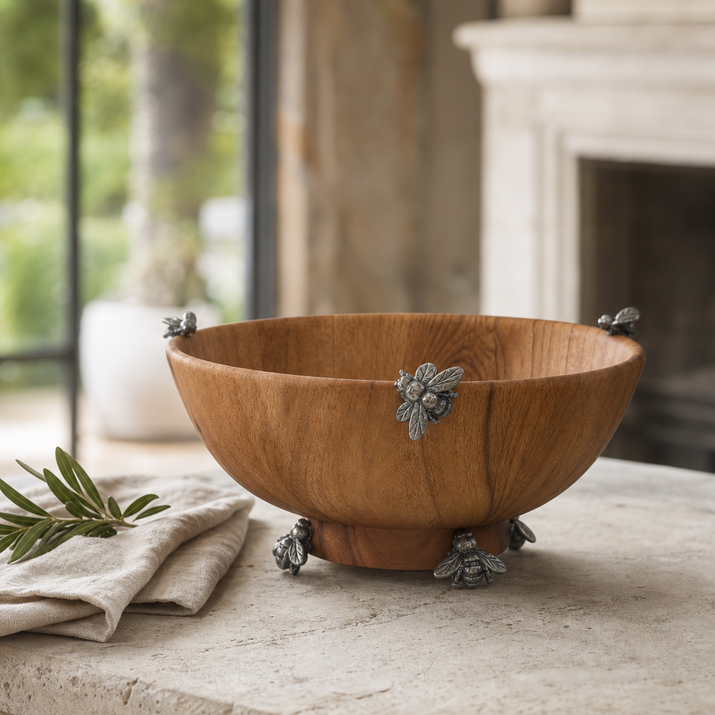 Bee Hive Salad Serving Bowl 4