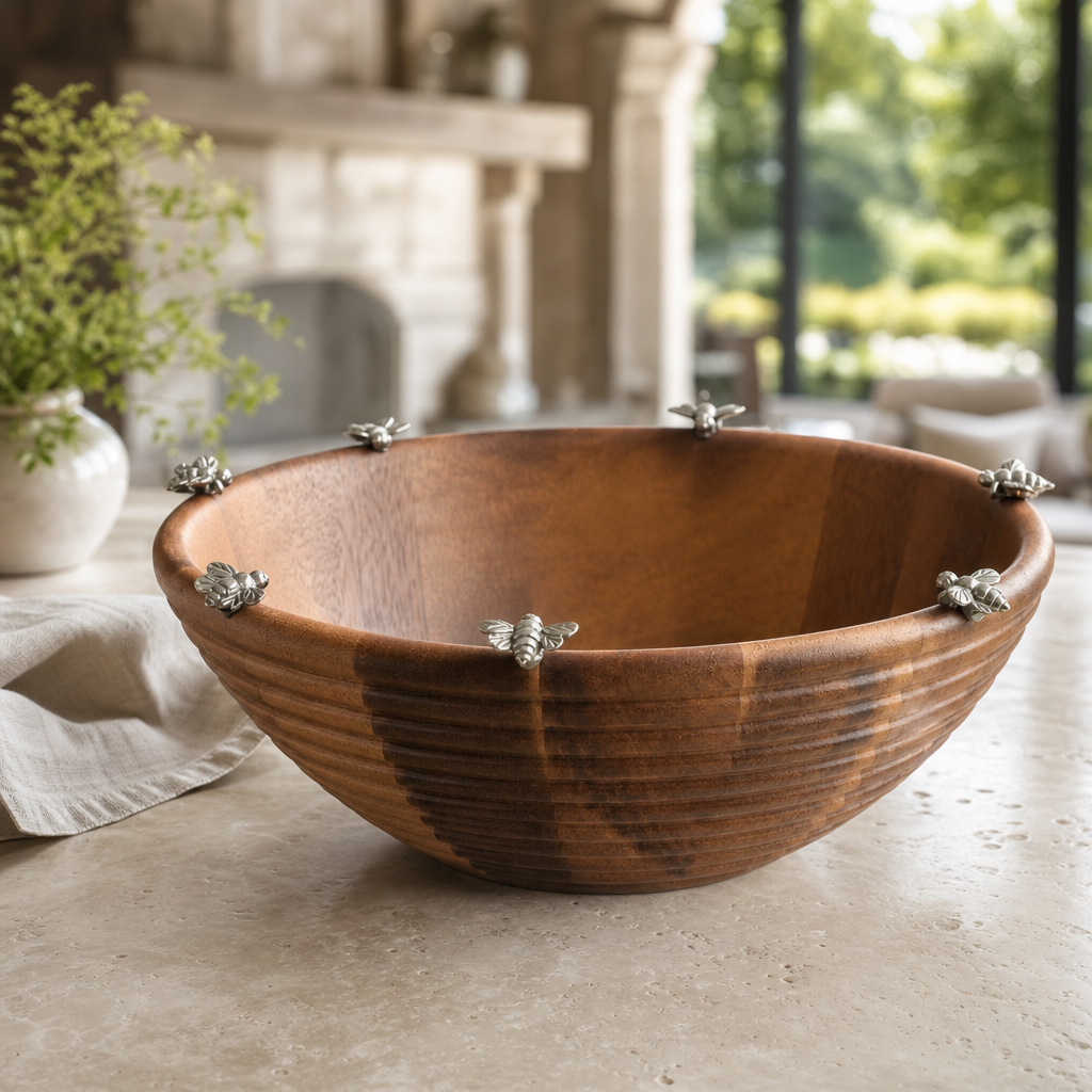 Bee Hive Salad Serving Bowl 3