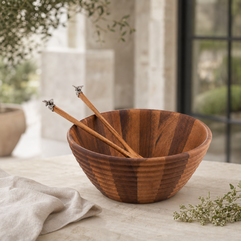 Bee Salad Bowl Set 1