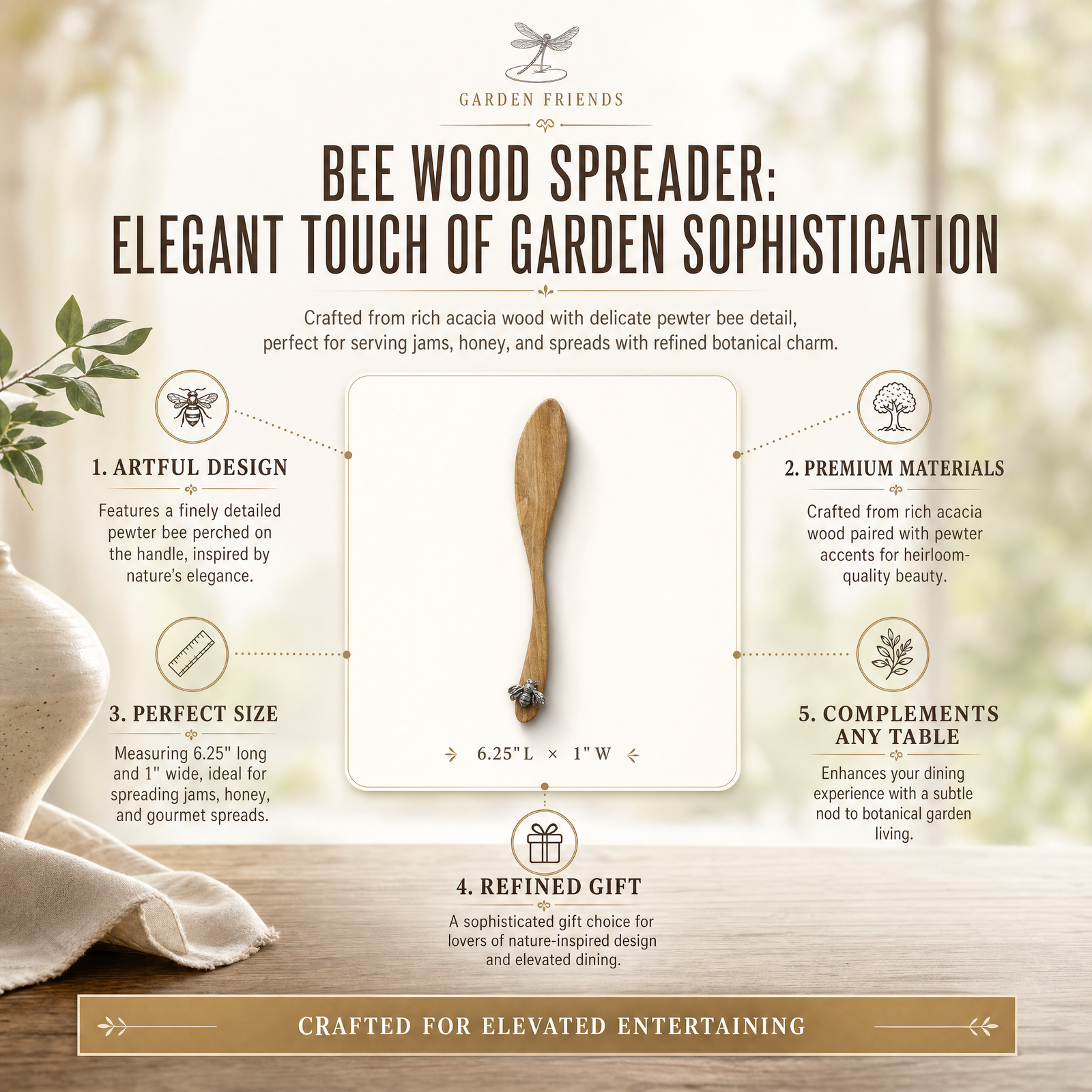 Bee Wood Spreader 4