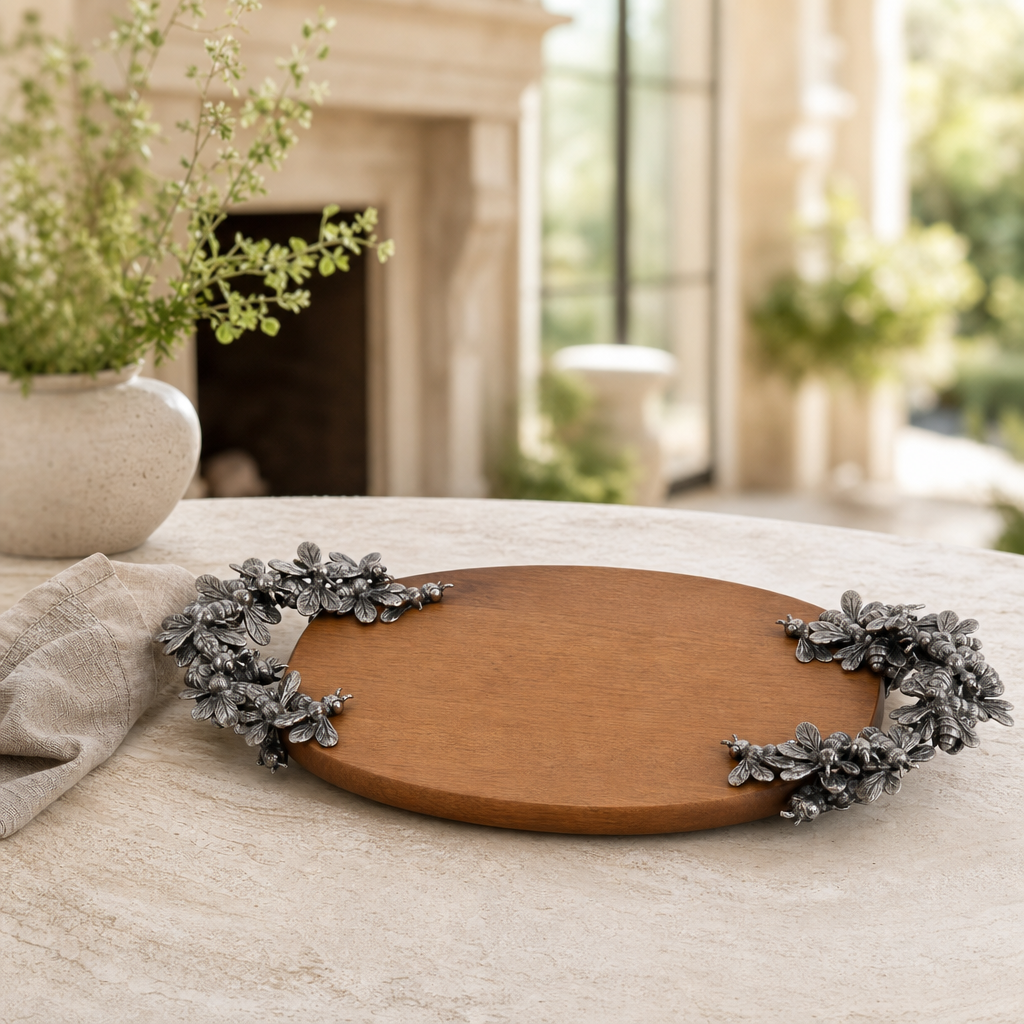 Arche of Bee Oval Cheese Tray 3