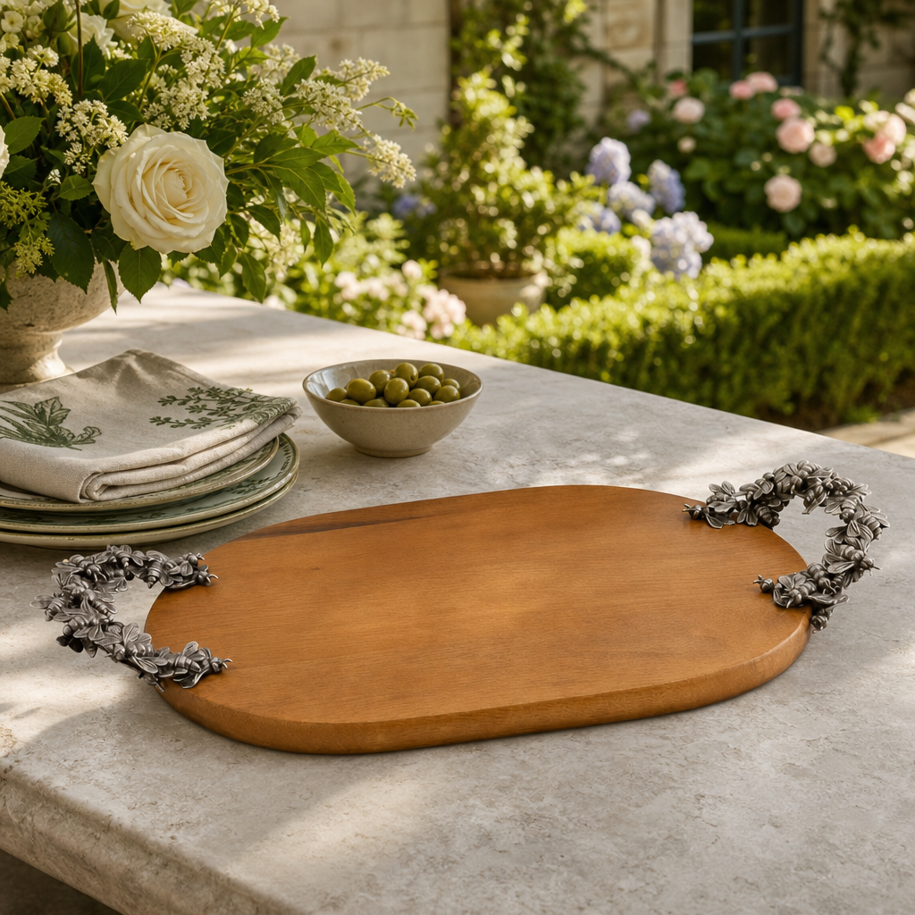 Arche of Bee Oval Cheese Tray 6