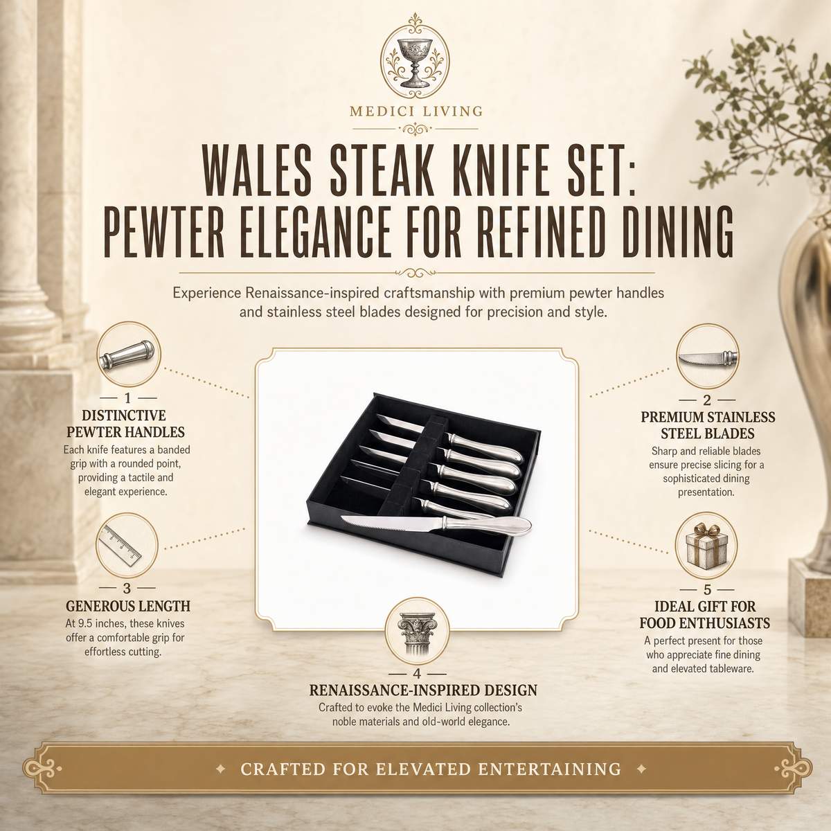 Wales Steak Knife Set 1