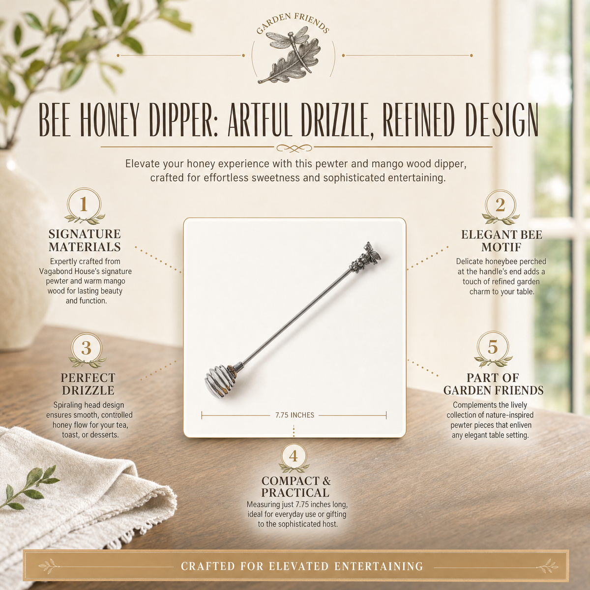 Bee Honey Dipper 11