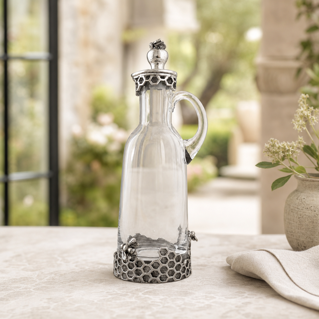 Bee Syrup Pitcher 1