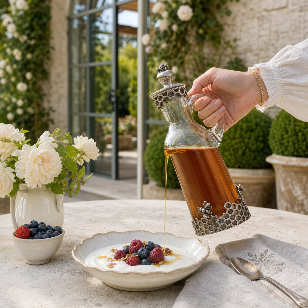 Bee Syrup Pitcher 4