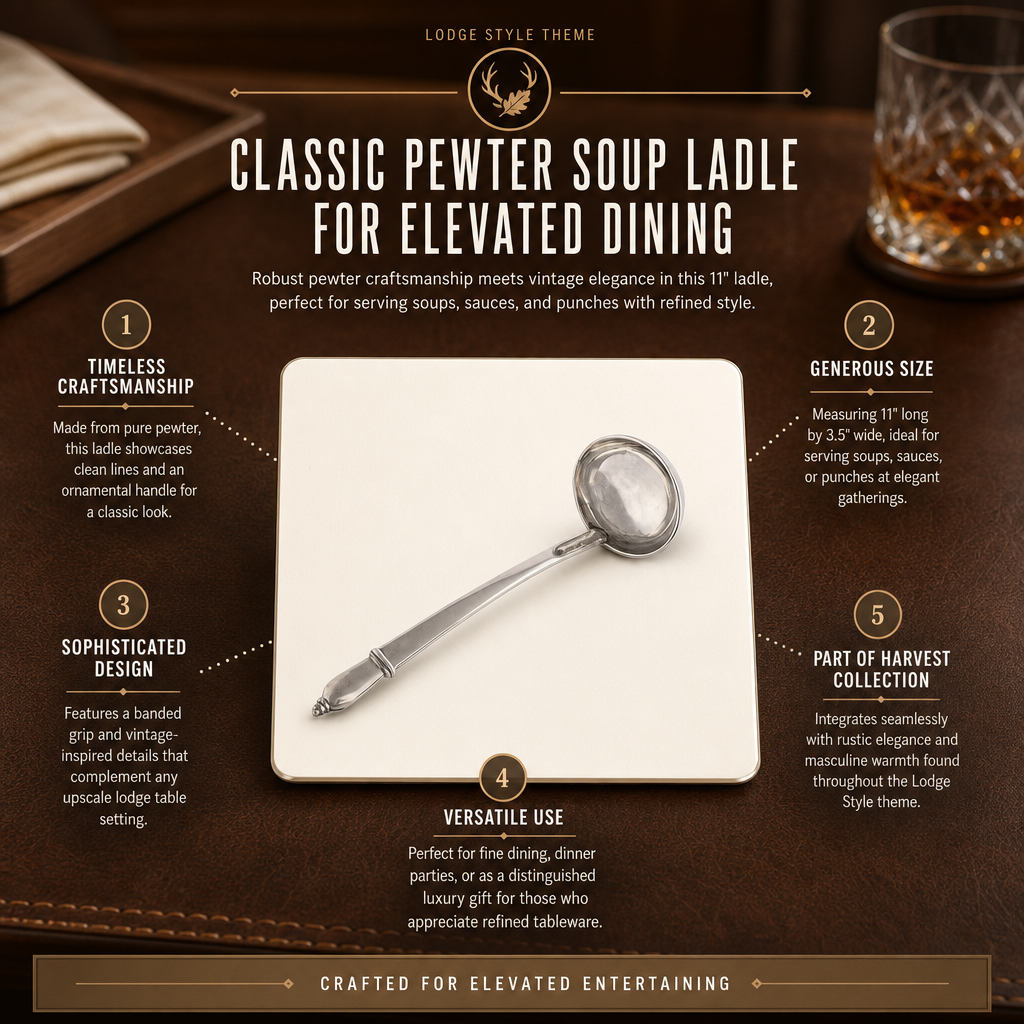 Classic Soup Ladle 11