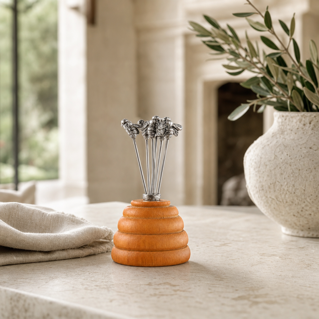 Hive of Bees Cheese Pick Set 1
