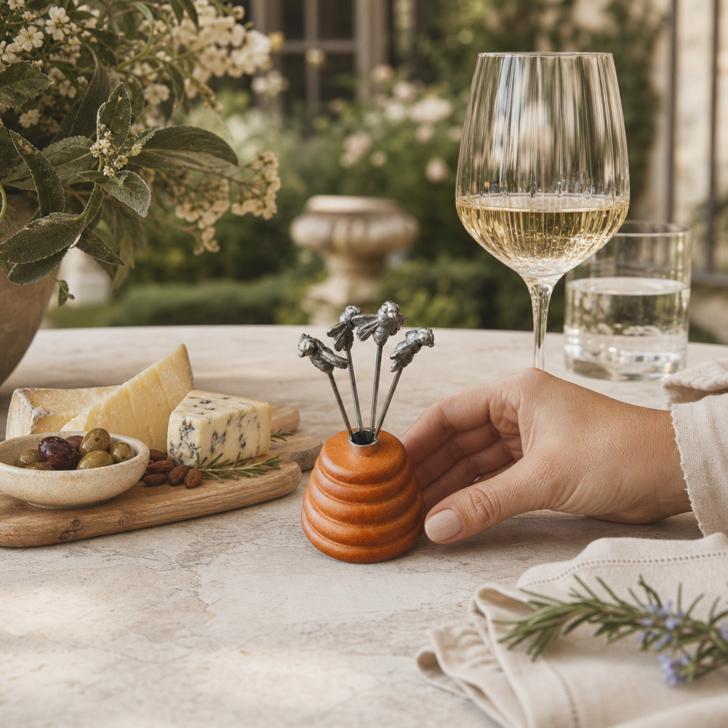 Hive of Bees Cheese Pick Set 7