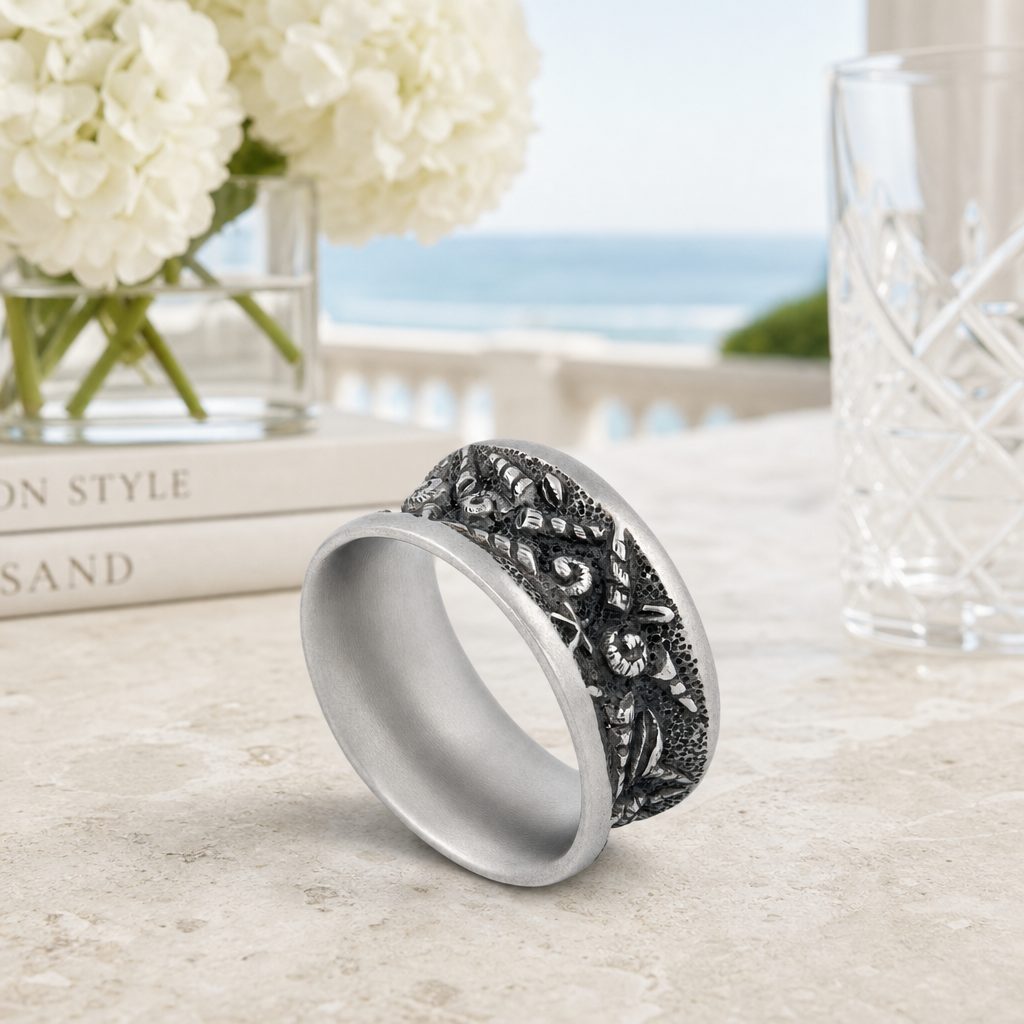 Coastal Tide Pool Napkin Ring 1