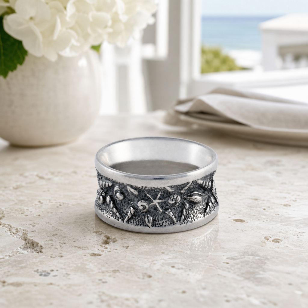 Coastal Tide Pool Napkin Ring 3