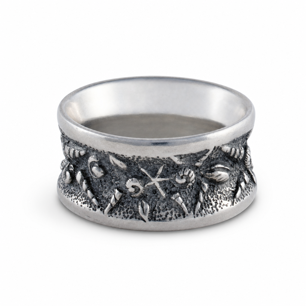 Coastal Tide Pool Napkin Ring 10