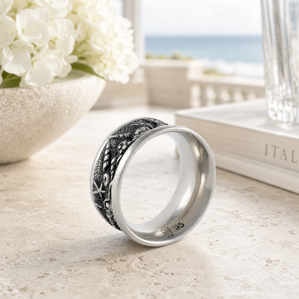 Coastal Tide Pool Napkin Ring 4