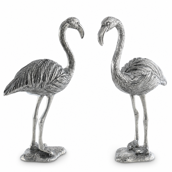 Pewter Flamingos Salt & Pepper Set 1
