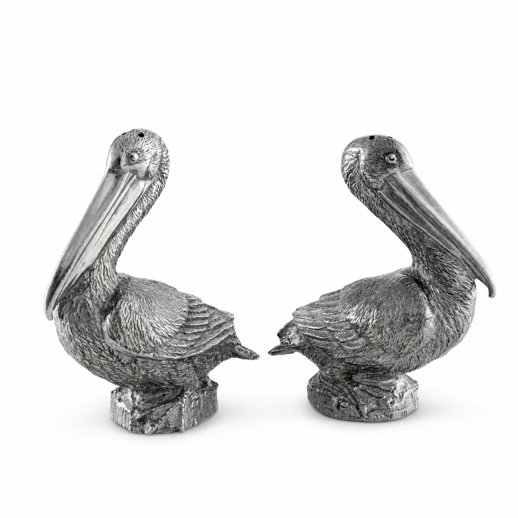 Pewter Pelicans Salt & Pepper Set 1