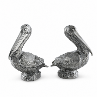 Pewter Pelicans Salt & Pepper Set