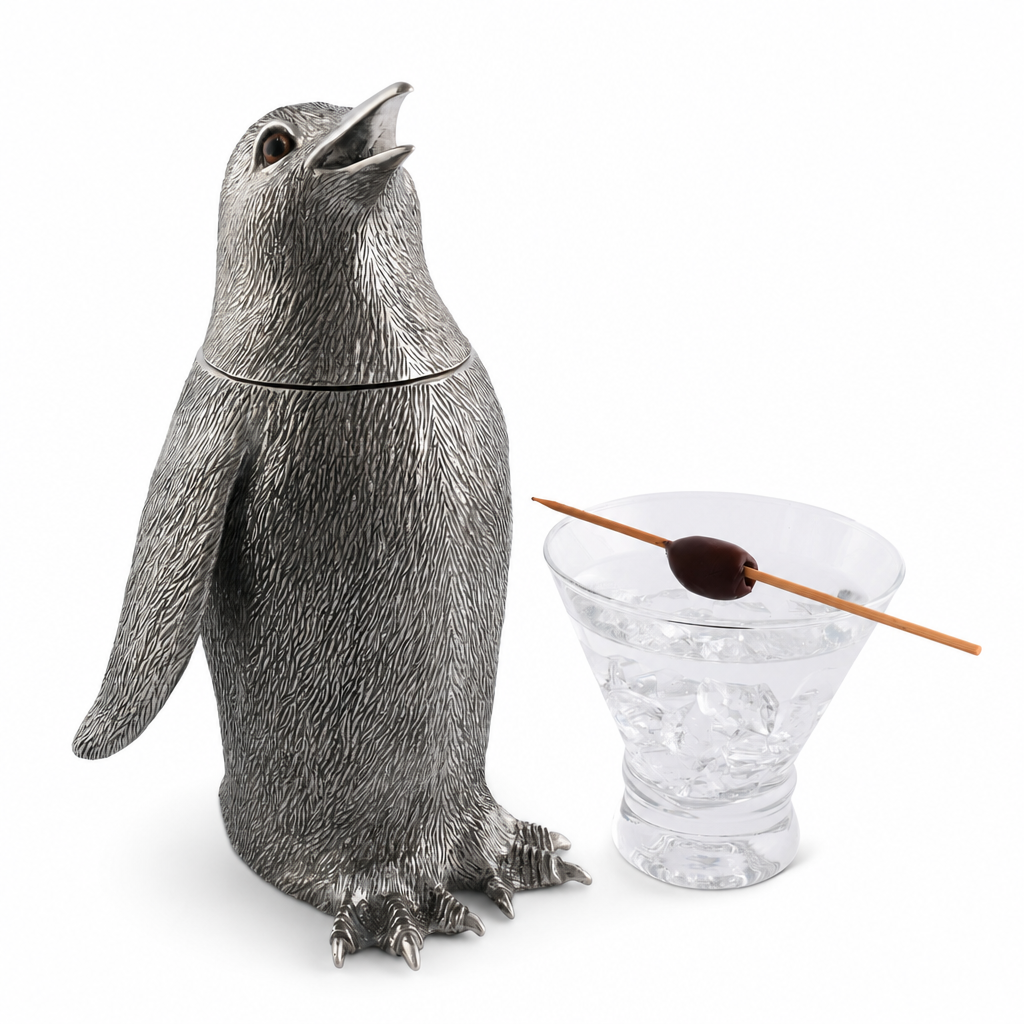 Pewter Penguin Shaker 1