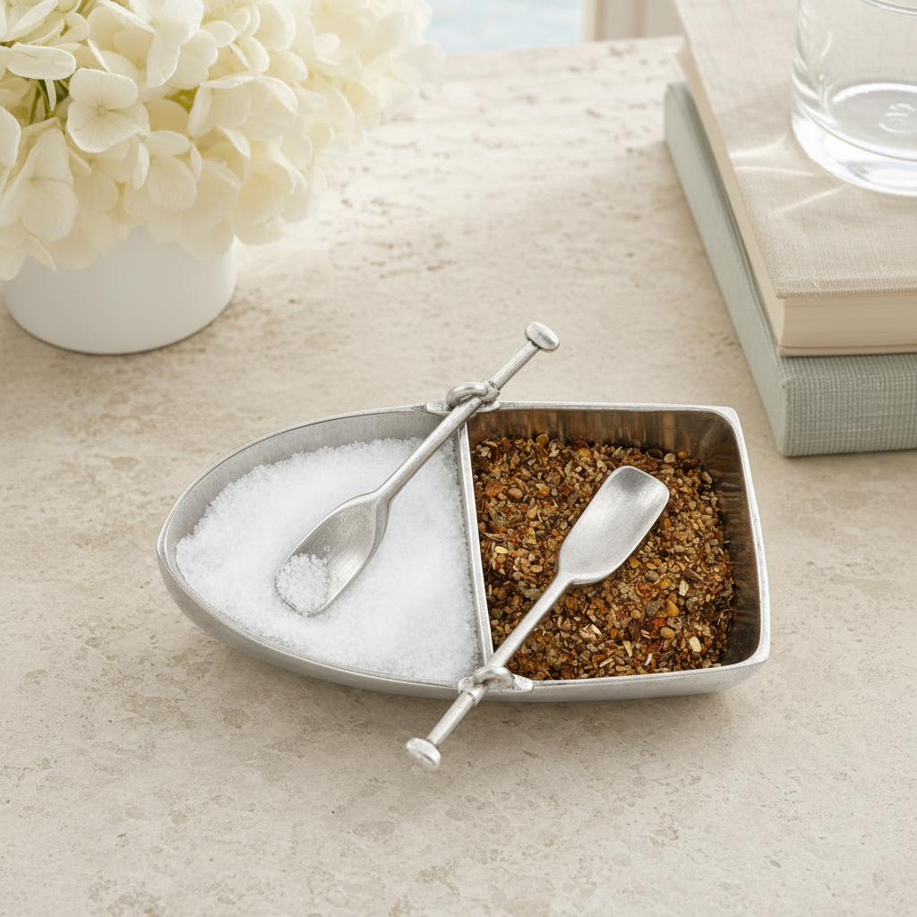 Row Boat Salt Cellar 4