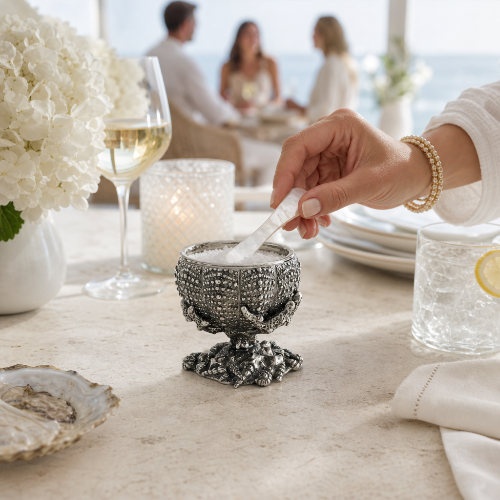 Sea Urchin Salt Cellar 6