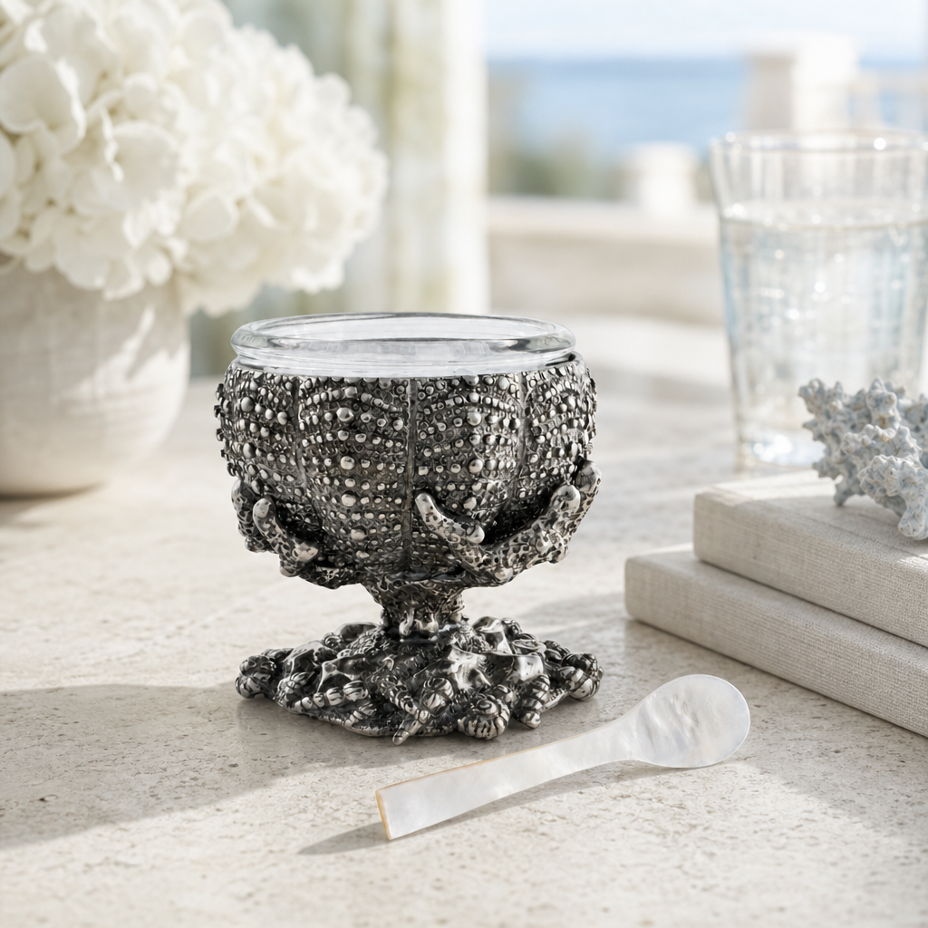 Sea Urchin Salt Cellar 1