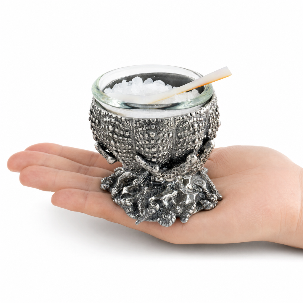Sea Urchin Salt Cellar 10