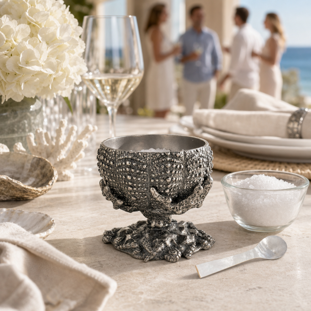 Sea Urchin Salt Cellar 9