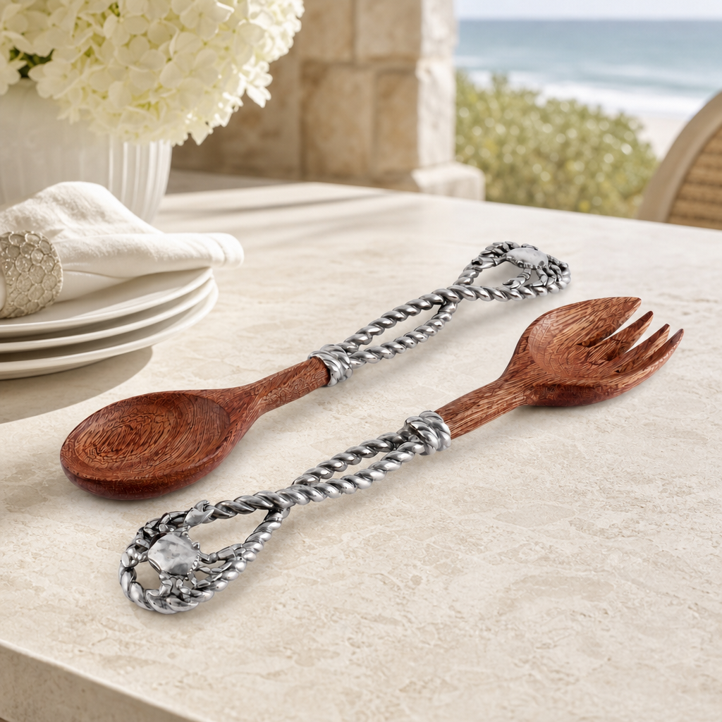 Crab & Rope Salad Server Set 1
