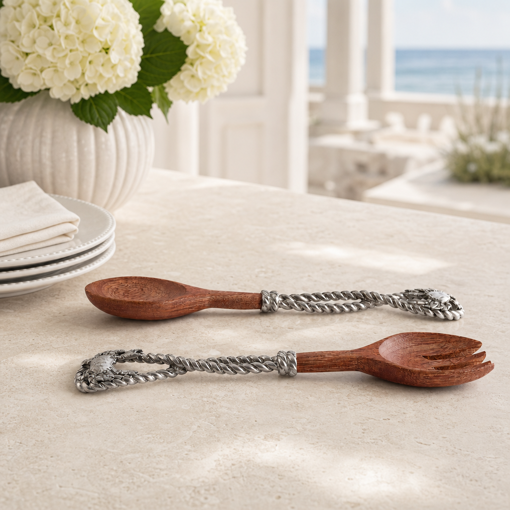 Crab & Rope Salad Server Set 3