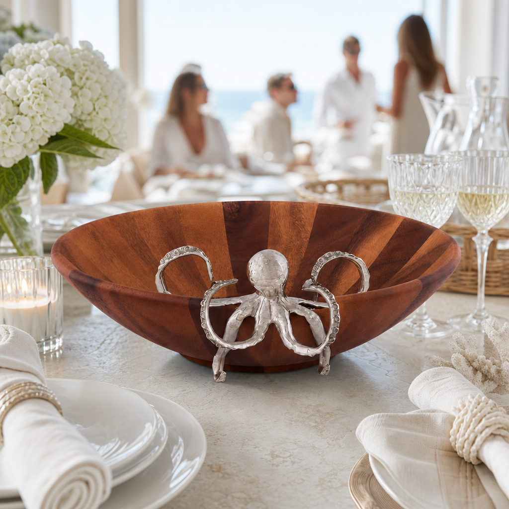 Octopus Salad Serving Bowl 7