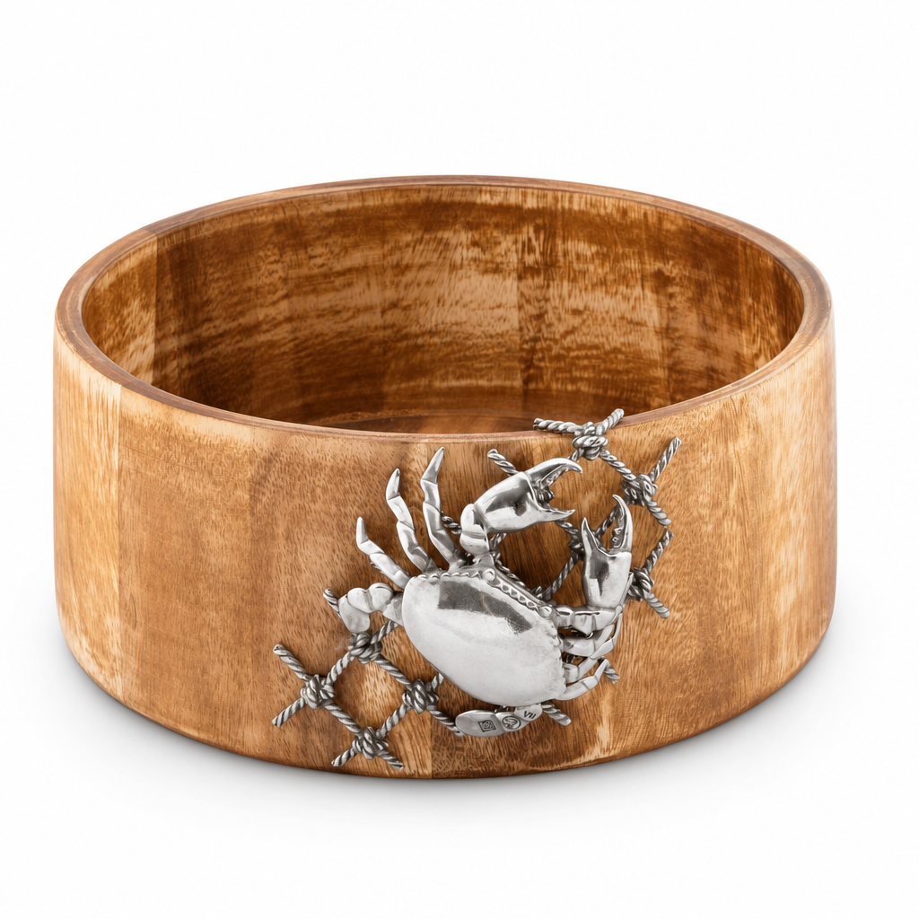 Crab in Net Salad Bowl 1