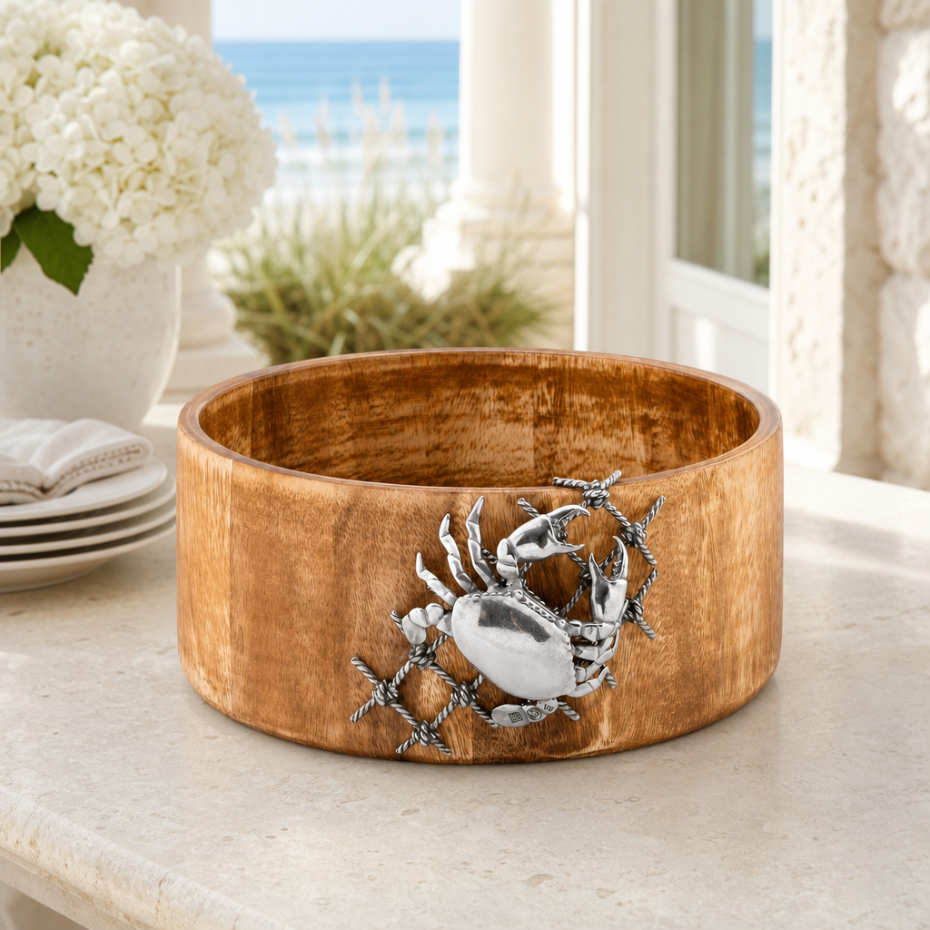 Crab in Net Salad Bowl 2