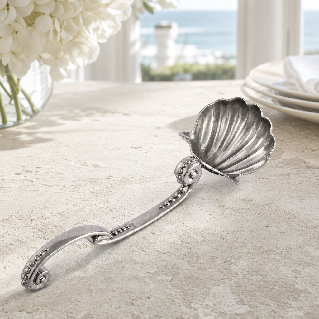 Scallop Shell Soup Ladle 1