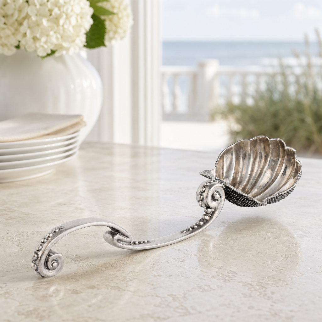 Scallop Shell Soup Ladle 3