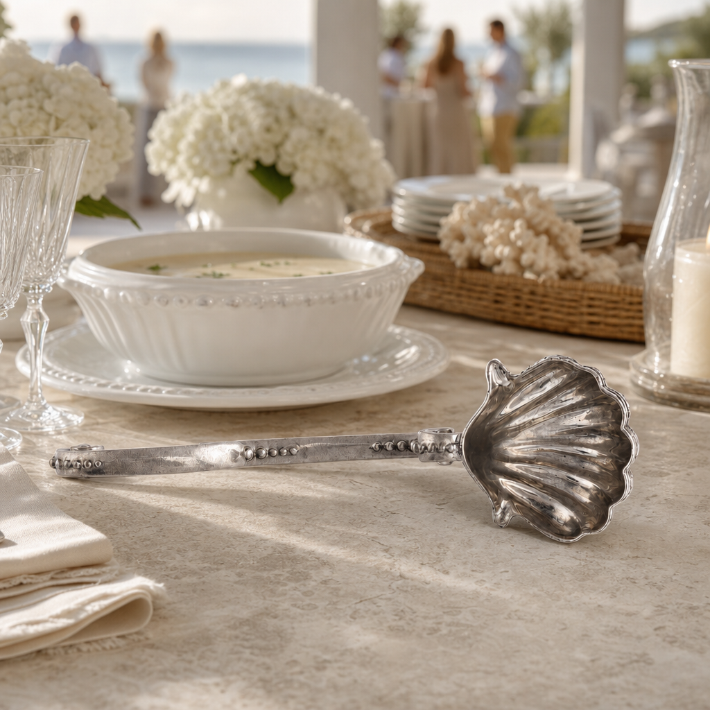 Scallop Shell Soup Ladle 9